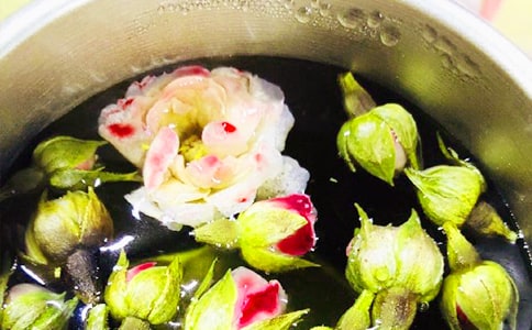 中班综合活动教案:花茶